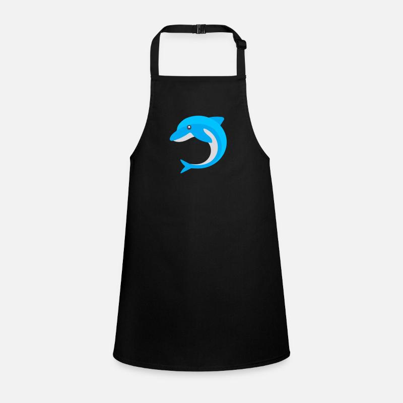 blue dolphin Children's Apron