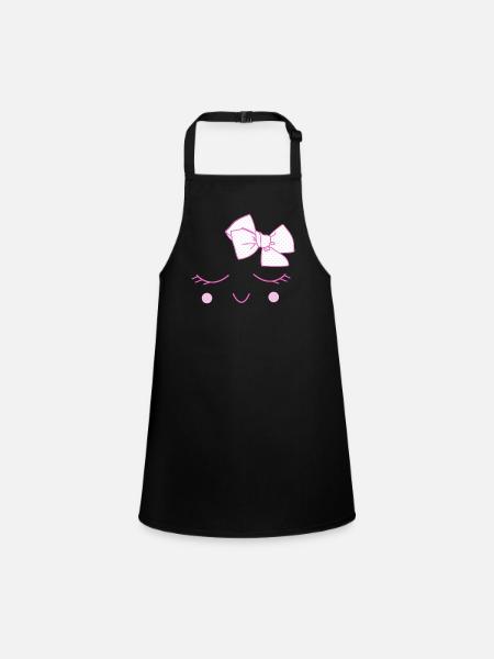 enfants - Tablier Enfant - noir - Devant