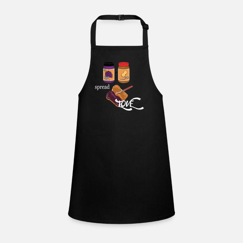 Love spread like jam ... love spreading Children's Apron