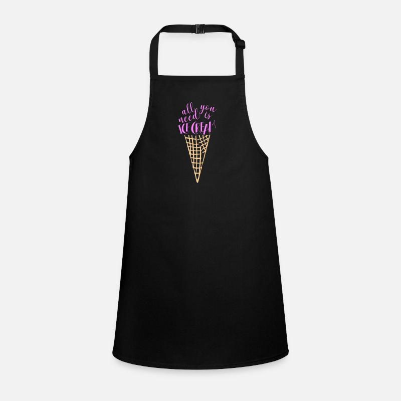 Ice cream icecream summer gift idea Children's Apron
