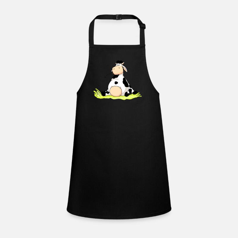 Sitting Cow Children's Apron