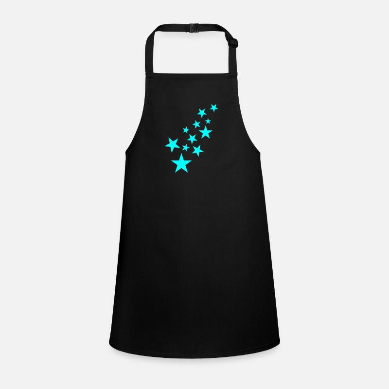 Star asterisk pattern icon Children's Apron