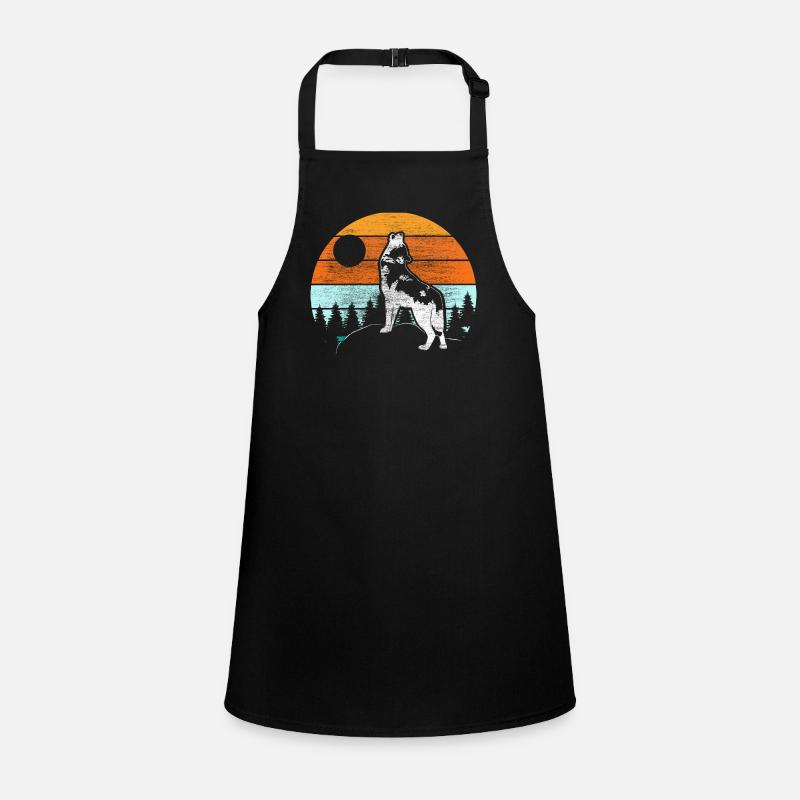Wolf Pack Wild Animal Gift Children's Apron