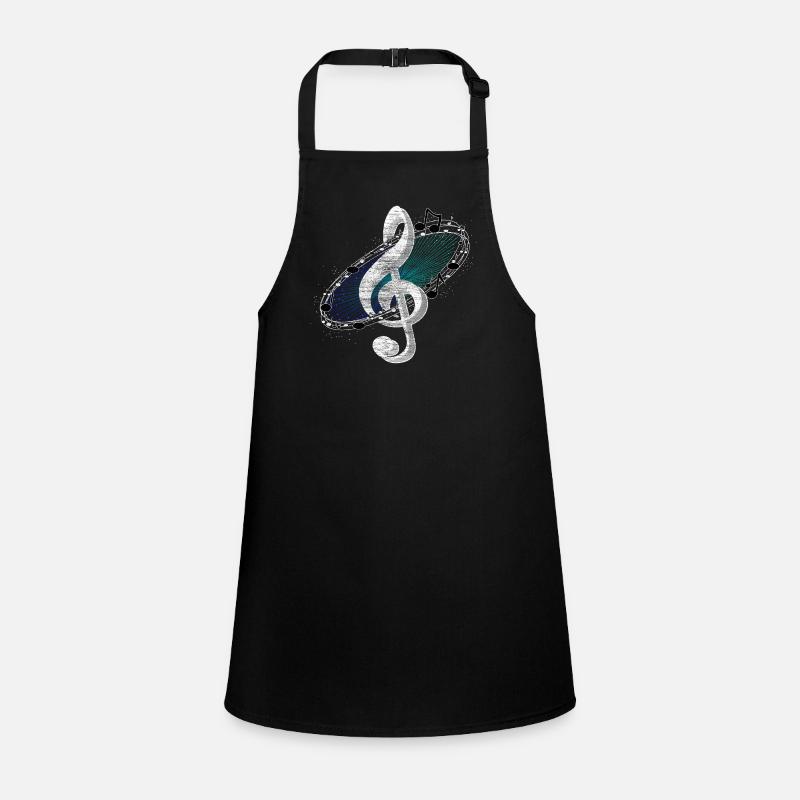 Clef Melody Choir Gift Idea Children's Apron
