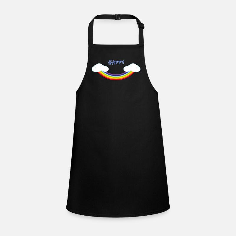 Arc-en-ciel inversé en forme de sourire Tablier Enfant