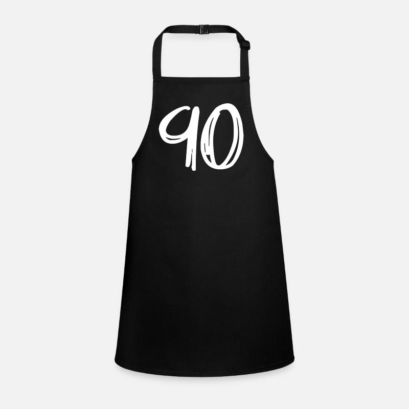 90 ANS. 90e ANNIVERSAIRE. ANNIVERSAIRE 90 ANS. AN Tablier Enfant