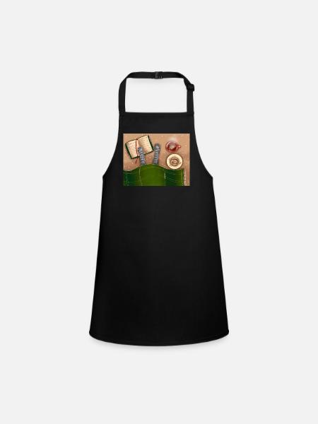 Perfect day - Children's Apron - black