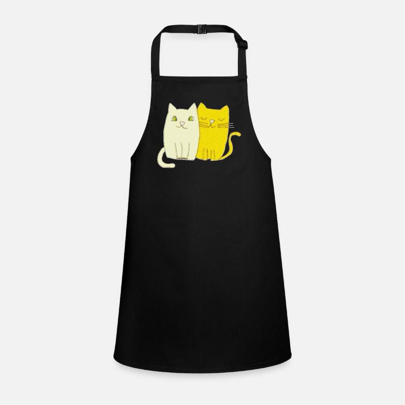 Cat Impressionism Children's Apron