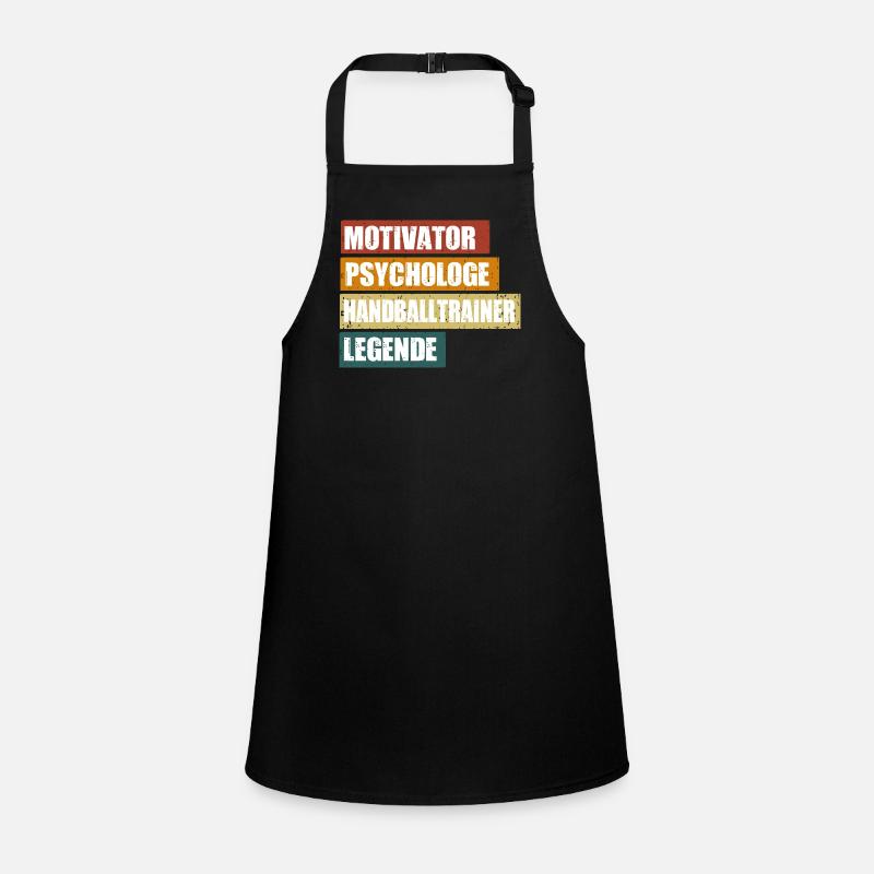 Handballtrainer Spruch Schürze für Kinder