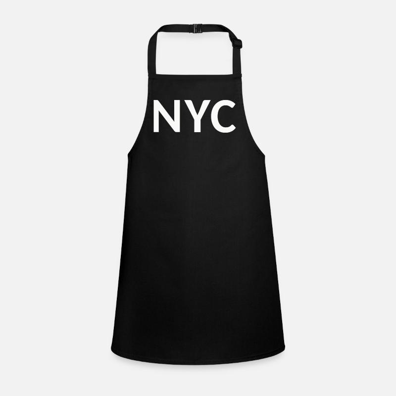NYC Schriftzug Schürze für Kinder