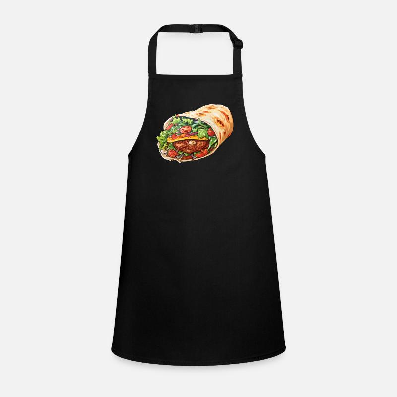 Kebab roll Children's Apron