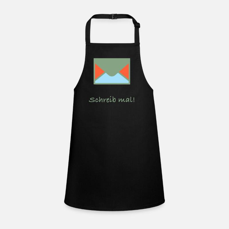 Envelope with the lettering write! Children's Apron