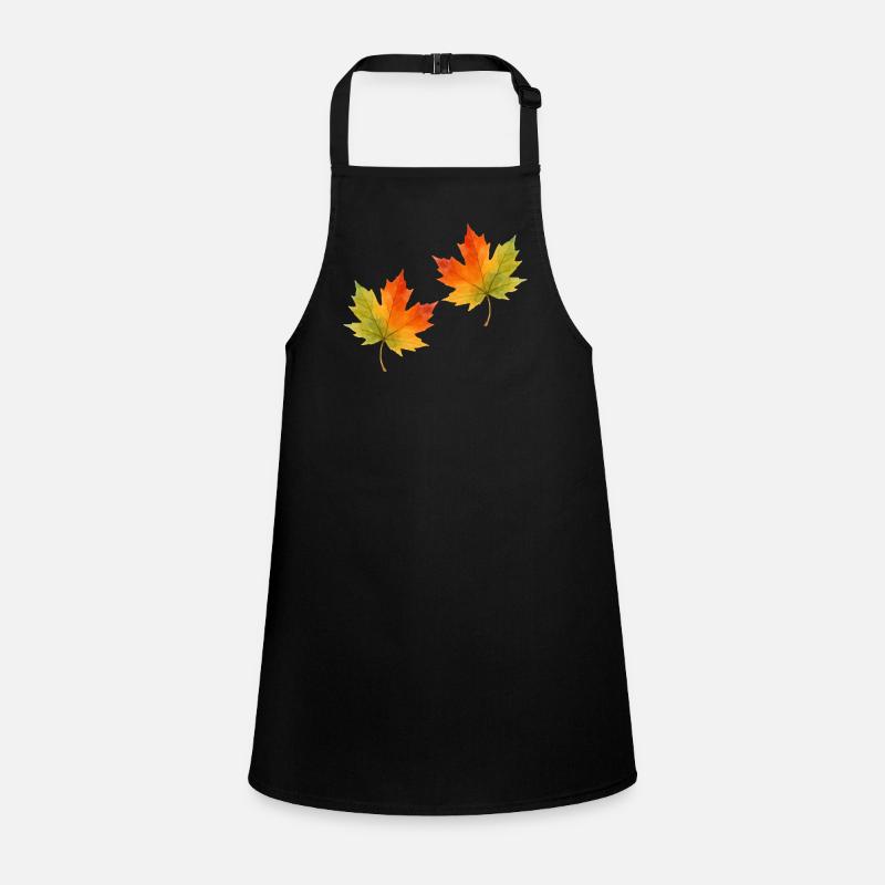 Leaf Maple Leaf Watercolor 2 Children's Apron