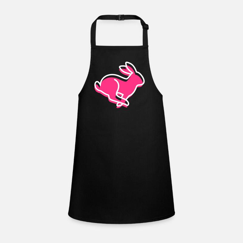 Ein laufender Hase Schürze für Kinder