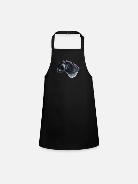 Black Jaguar - Children's Apron - black - Front