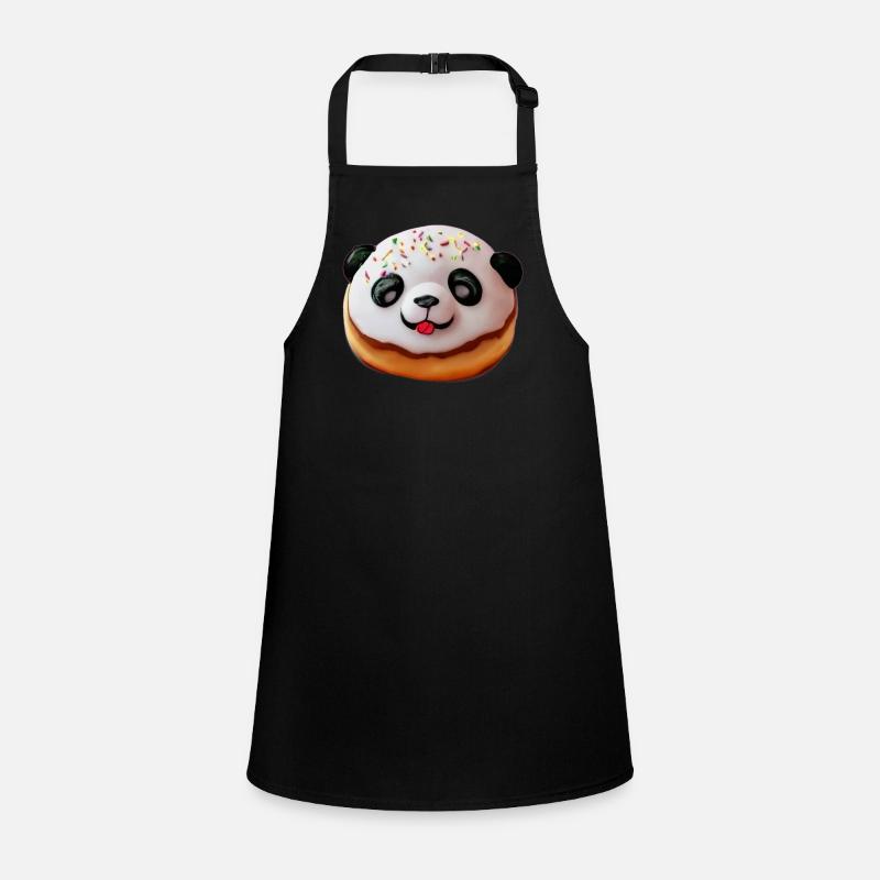 Baby Panda Donut Children's Apron