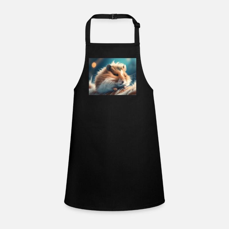 Cute animals doing hibernation – hamster Children's Apron