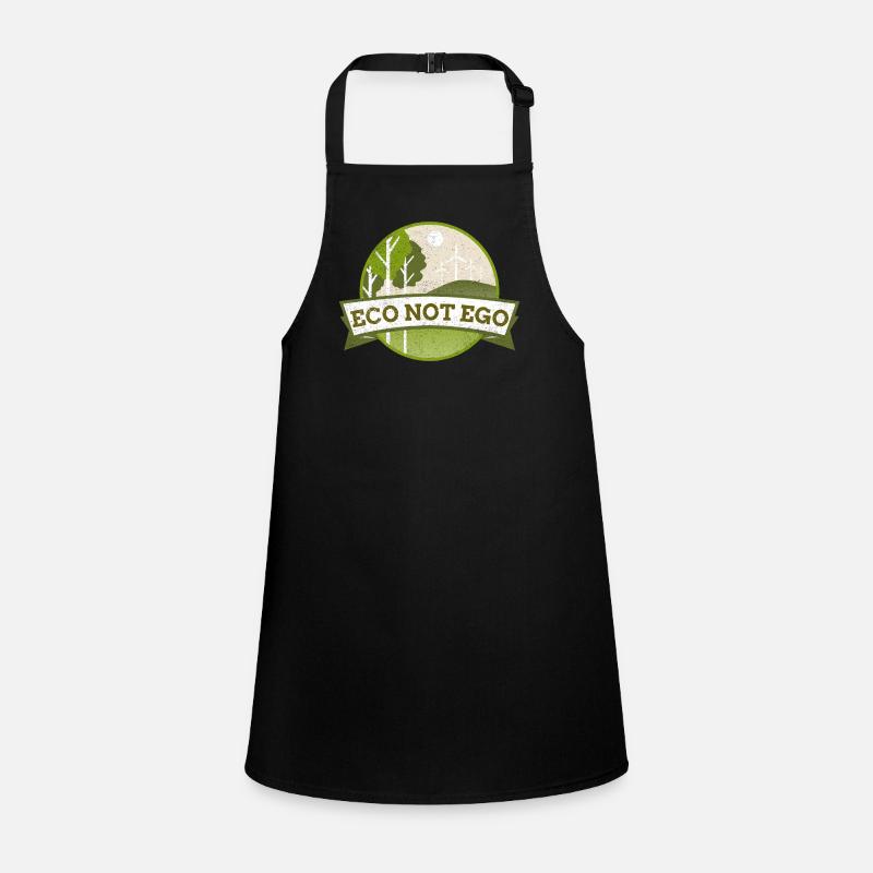 Environment Protection, Eco not Ego Children's Apron