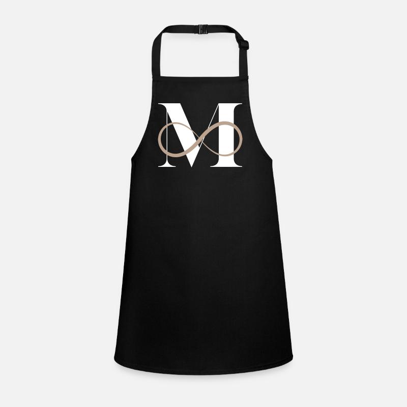 Infinite letter m Children's Apron