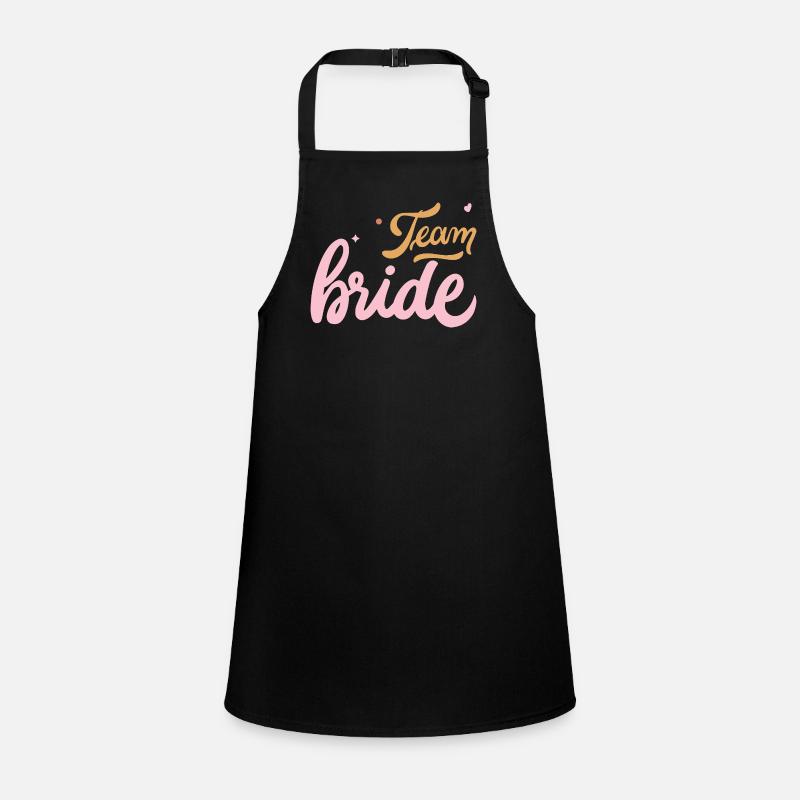 bachelorette party bridal shower team bride to be Tablier Enfant