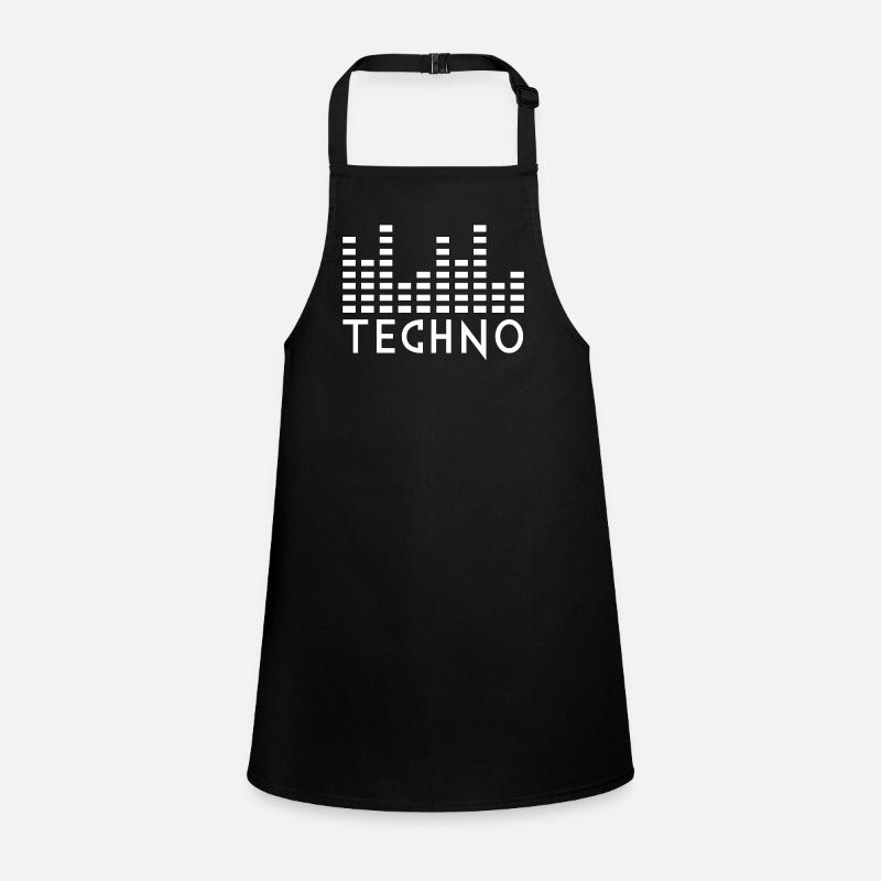 musique techno Tablier Enfant