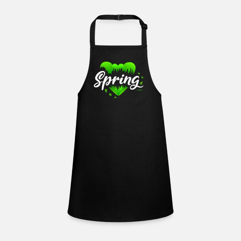 Spring Springtime Hearts Children's Apron