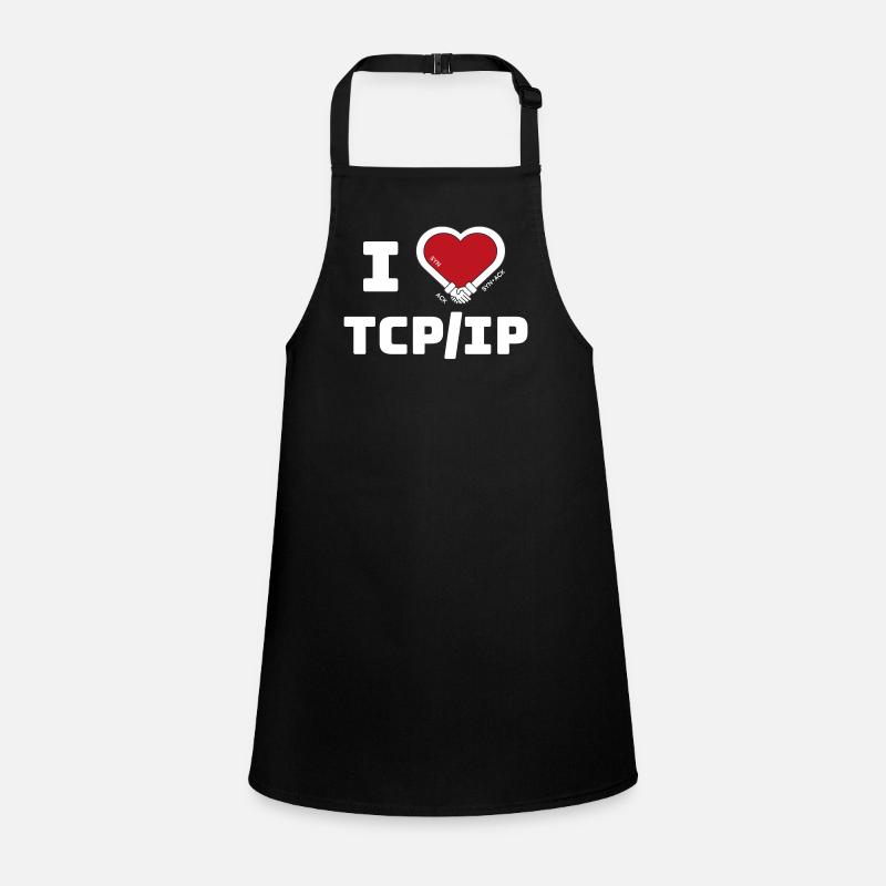 J’adore TCP/IP - Hommage à TCP IP & DARPA Tablier Enfant