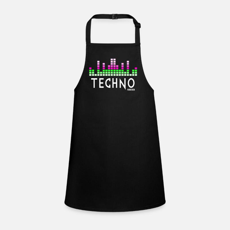 Techno pour toujours Tablier Enfant