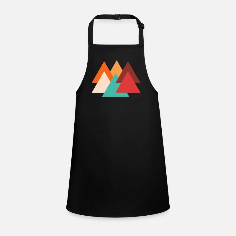 Retro triangle Children's Apron