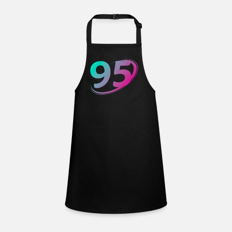 Numéro 95 multicolore Tablier Enfant