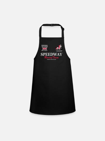 Speedway Poloshirt UK-Team - Children's Apron - black