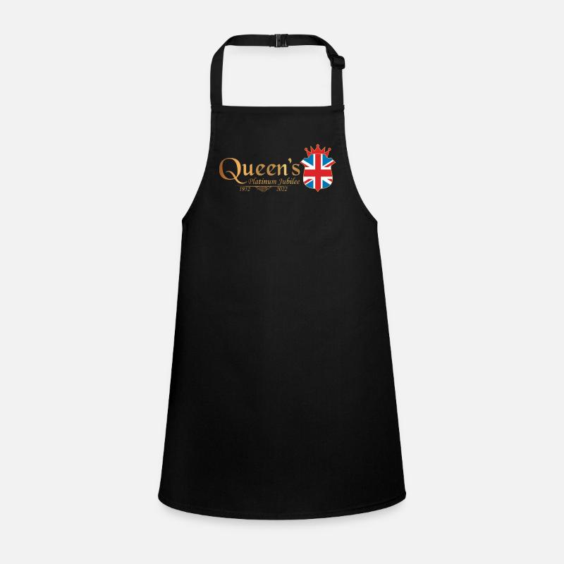 British Queen Monarchy Platinum Jubilee 70th yr Children's Apron