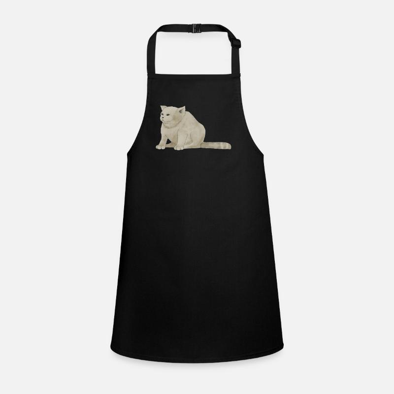 Gros chat gâté Tablier Enfant