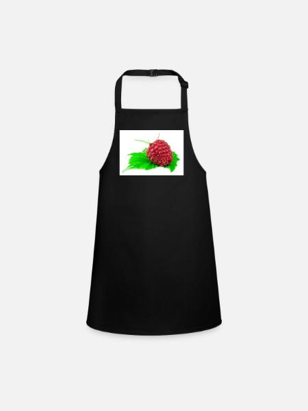 Framboise. Framboise - Tablier Enfant - noir - Devant