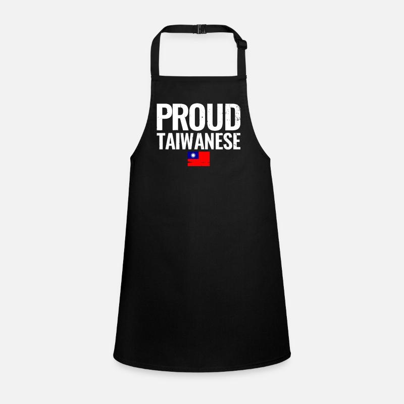 Fier drapeau taïwanais taïwanais Tablier Enfant