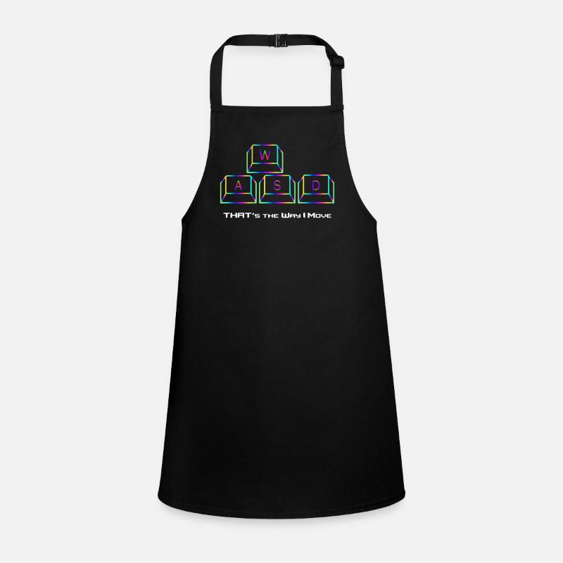 WASD - That's the Way I Move Children's Apron