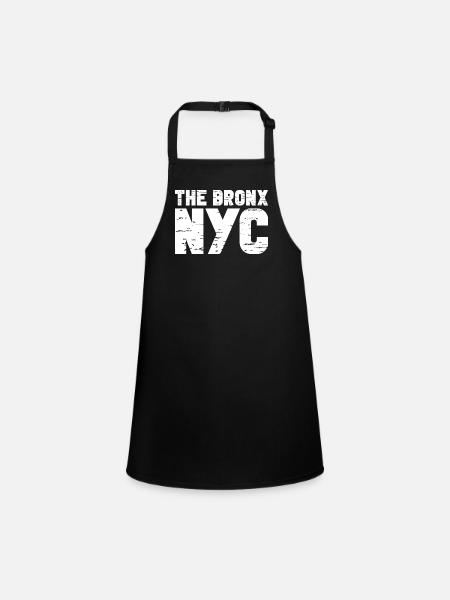 Le Bronx - Tablier Enfant - noir - Devant