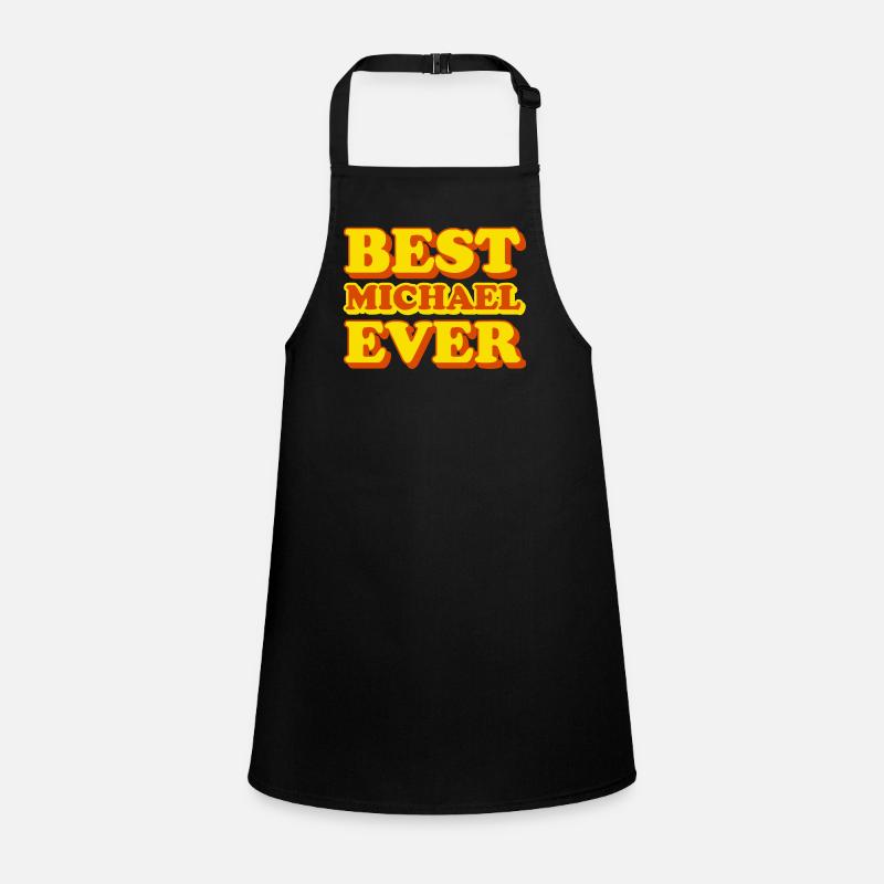 Funny gift with first name Michael Children's Apron