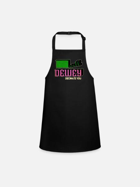 contemporary fiction funny sayings funny - Children's Apron - black - Front