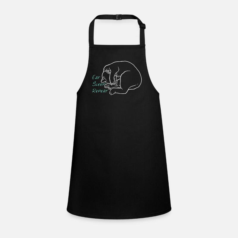 Eat sleep repeat Children's Apron