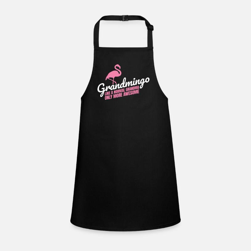 Flamingo-Oma - Die coolste Oma überhaupt! Schürze für Kinder