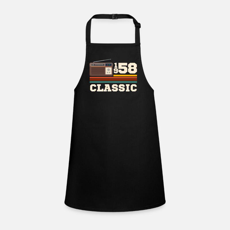 Anniversary 1958 retro classic Children's Apron