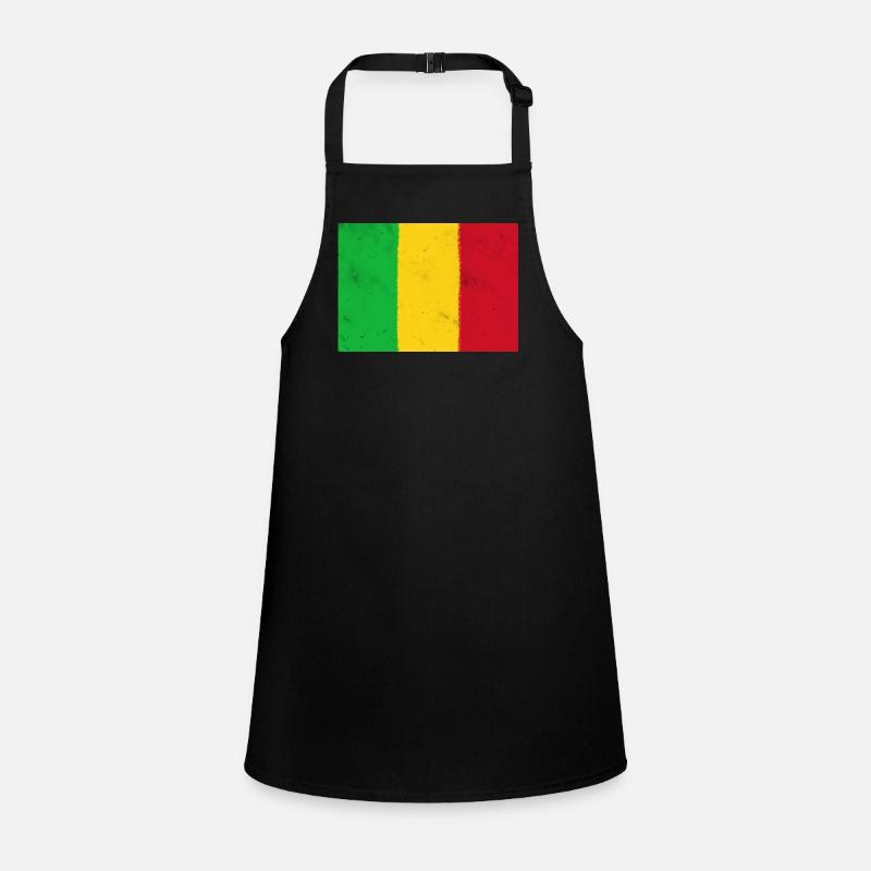 Flagge von Mali Schürze für Kinder