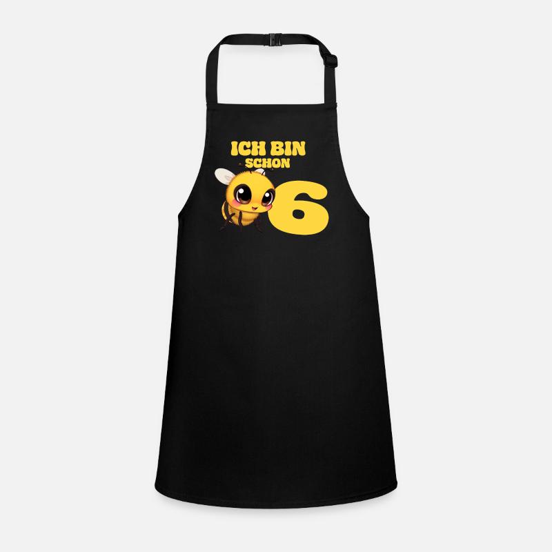 I'm already 6 years old - Bee Birthday Child Children's Apron
