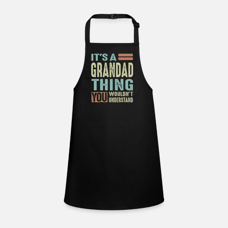 Grandad Thing Children's Apron