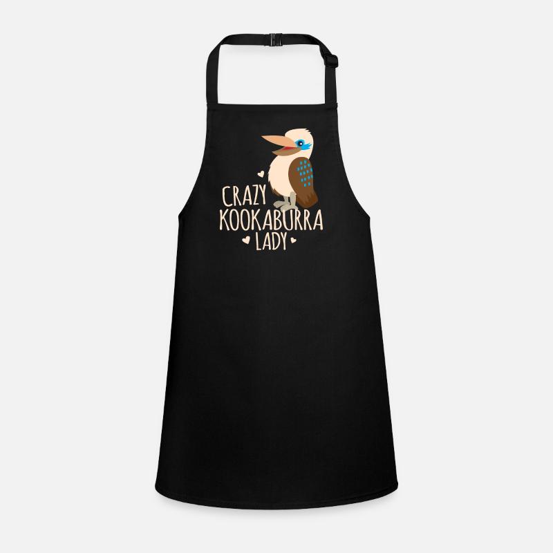 dame folle de kookaburra Tablier Enfant