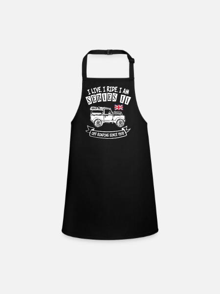 Landy Series 2 Life - Children's Apron - black - Front