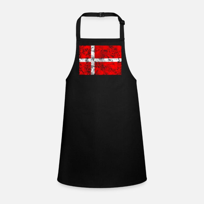 Drapeau du Danemark Vintage Tablier Enfant