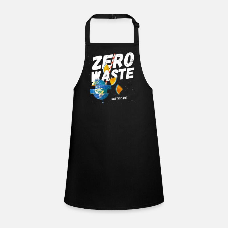 zero waste, there is no planet b, earth, climate c Tablier Enfant