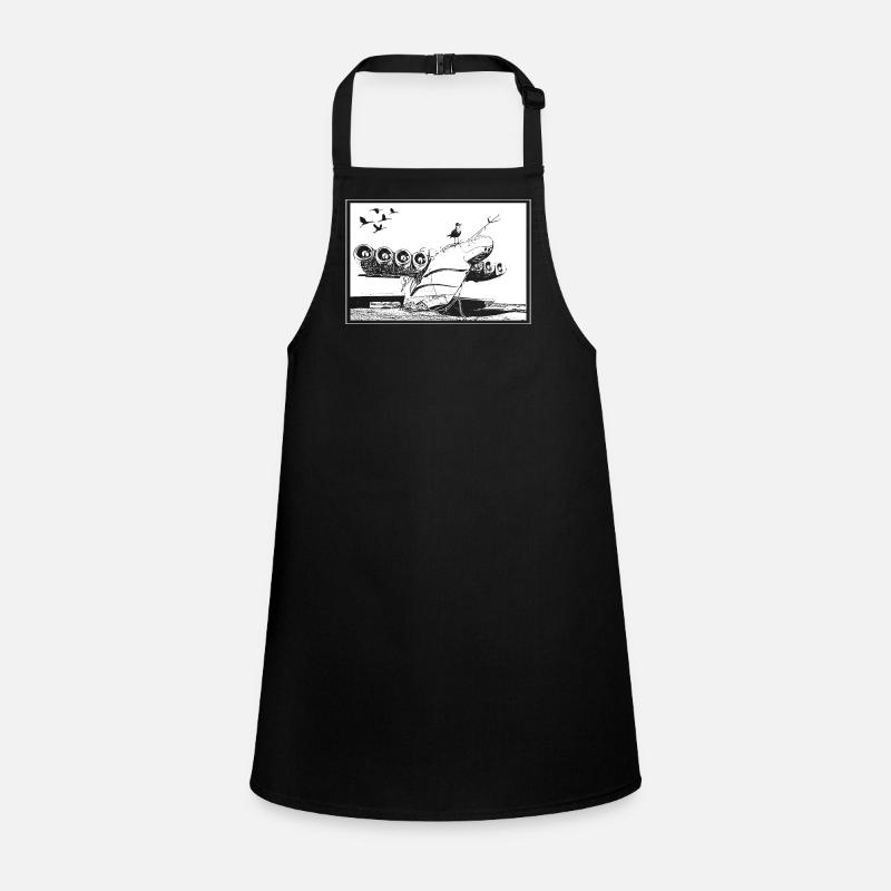 Airplane wreck Children's Apron